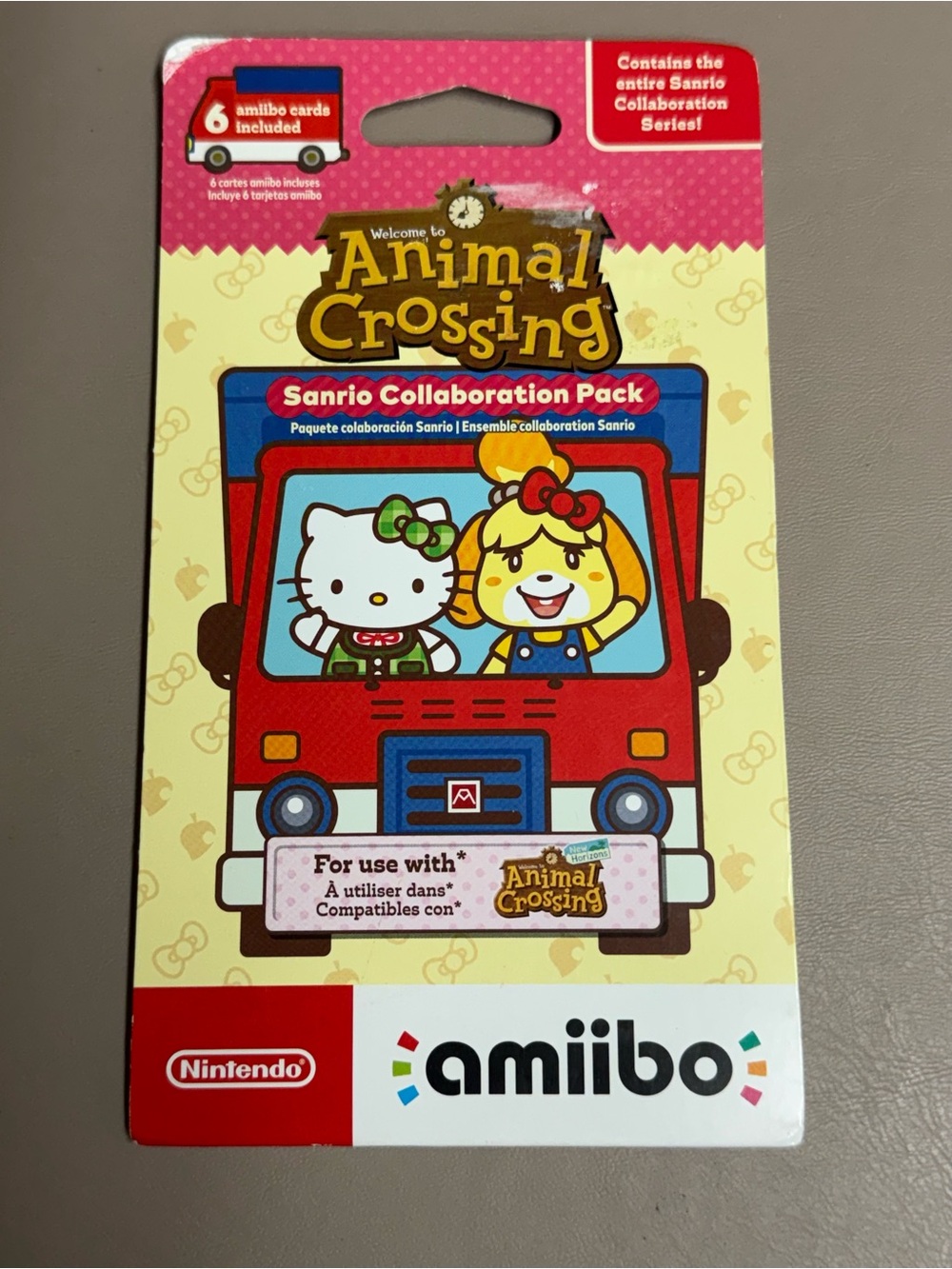 Animal Crossing x Sanrio Amiibo Card Pack -